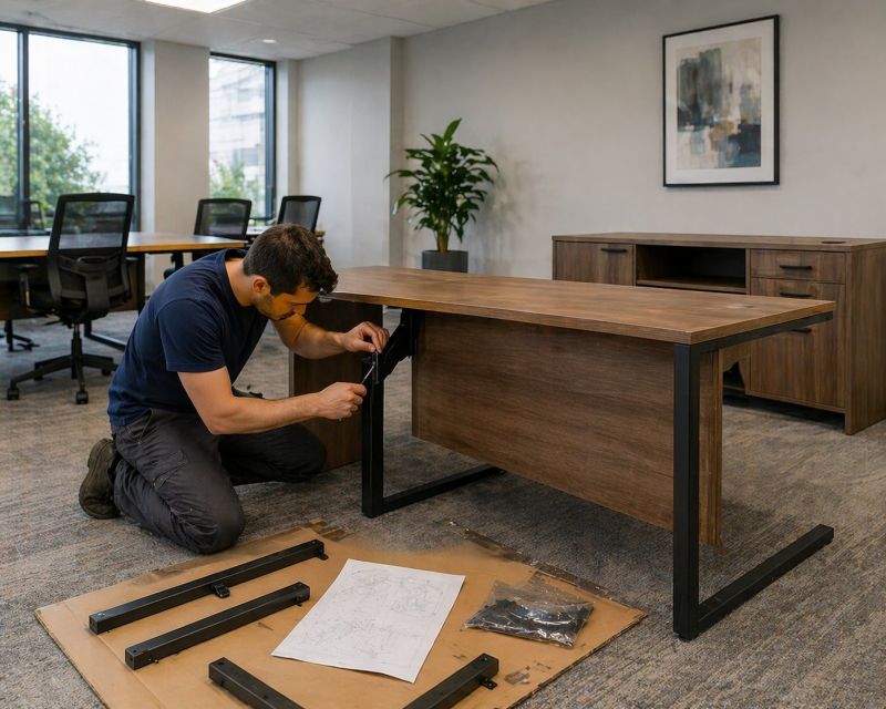 Office Workstation Assembly in Conroe, TX