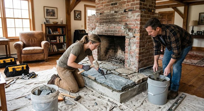 Fireplace Renovation Service in Conroe, TX