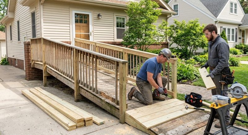 Handicap Ramp Repair in Alpharetta, GA