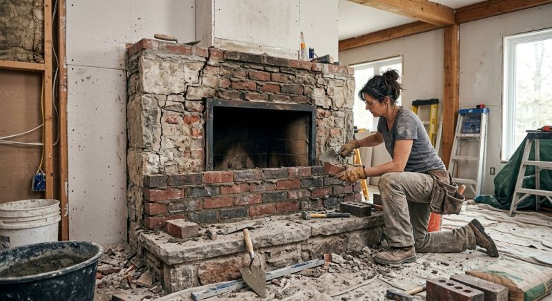 Hearth Remodeling in Conroe, TX