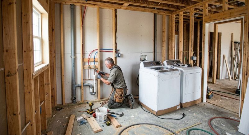 Laundry Room Construction in Littleton, CO
