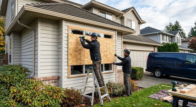 Window Boarding Service in Kansas City, KS