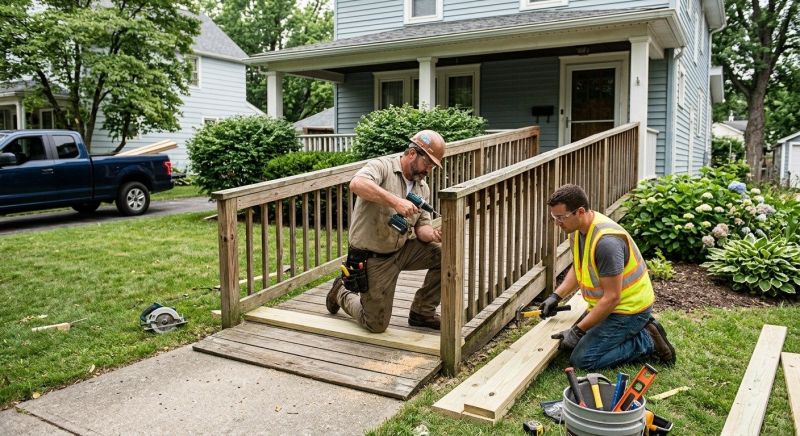 Wood Ramp Repair in Olathe, KS